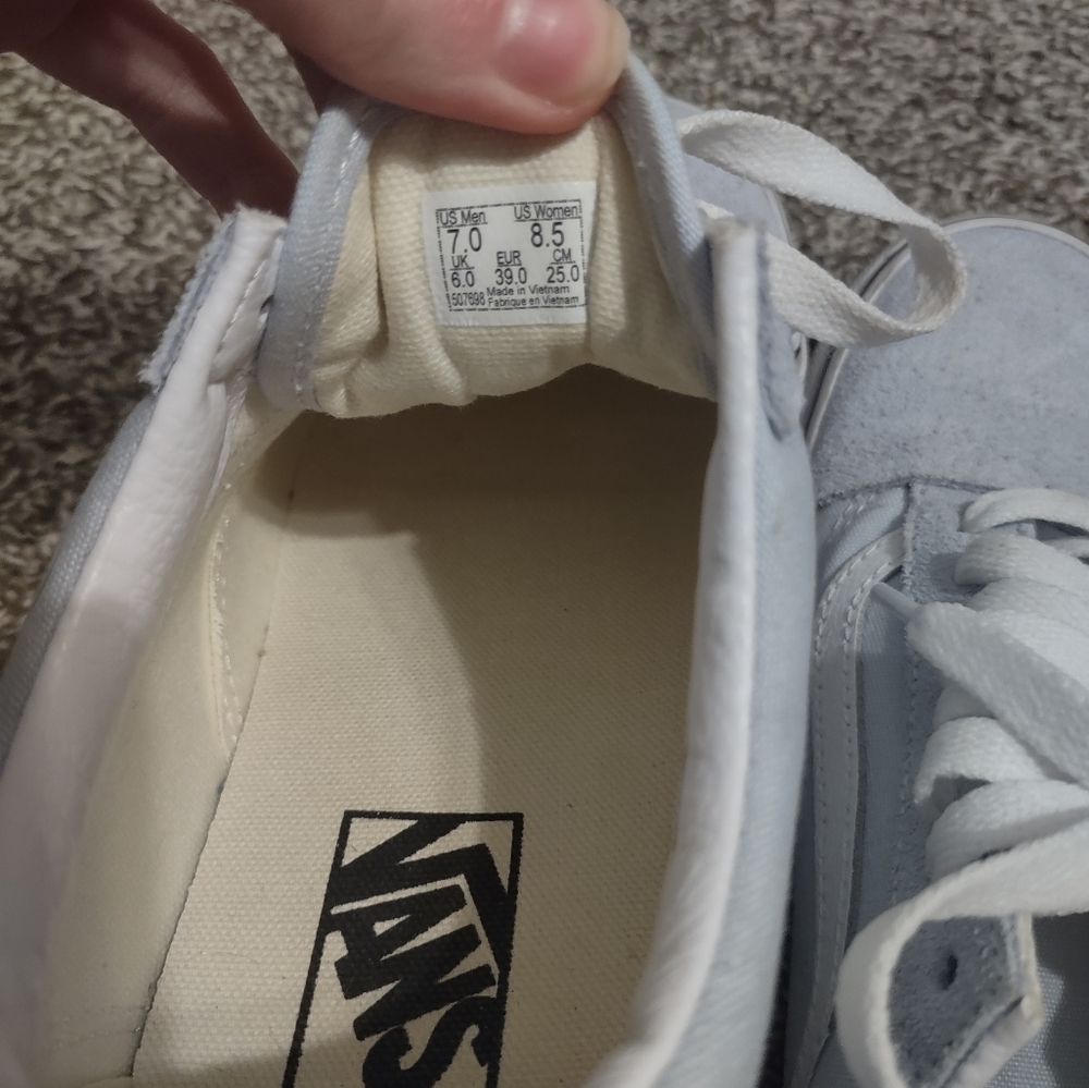 Light Blue Vans - Picture 6 of 10